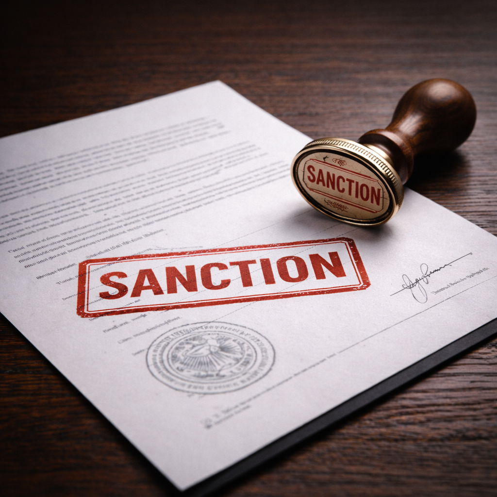 Compliance with international financial sanctions